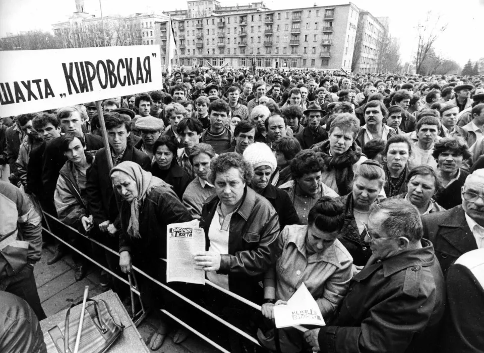 шахтарські страйки