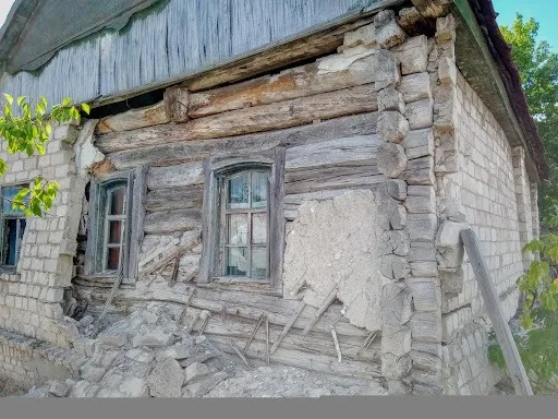 закинута хата у Метьолкино