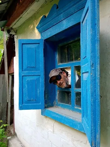 З вікна власної хати у Боровеньках