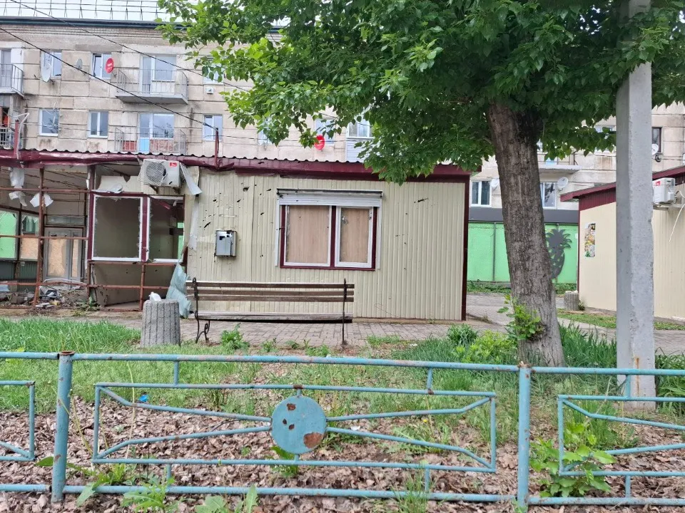 Фото з окупаційних ресурсів. (ринок “Ластівка”)