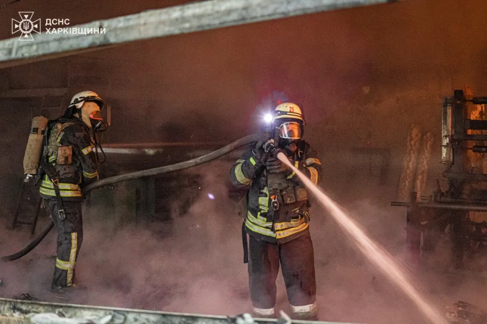 пожежа на Харківщині