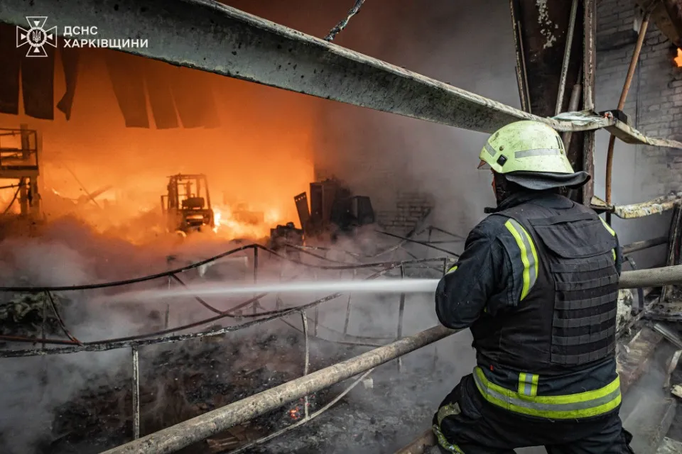 пожежа на Харківщині