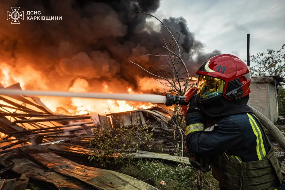 пожежа на Харківщині