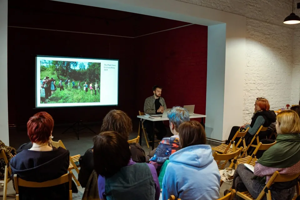 Лекція Дмитра Чепурного Зображення Донбасу, Jam Factory у Львові, 2022