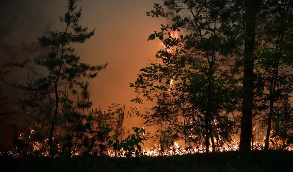 пожежа в ЛНР