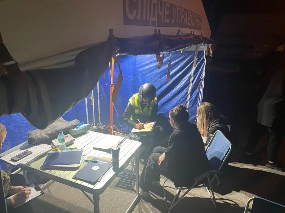 управління поліції на місці трагедії у харкові