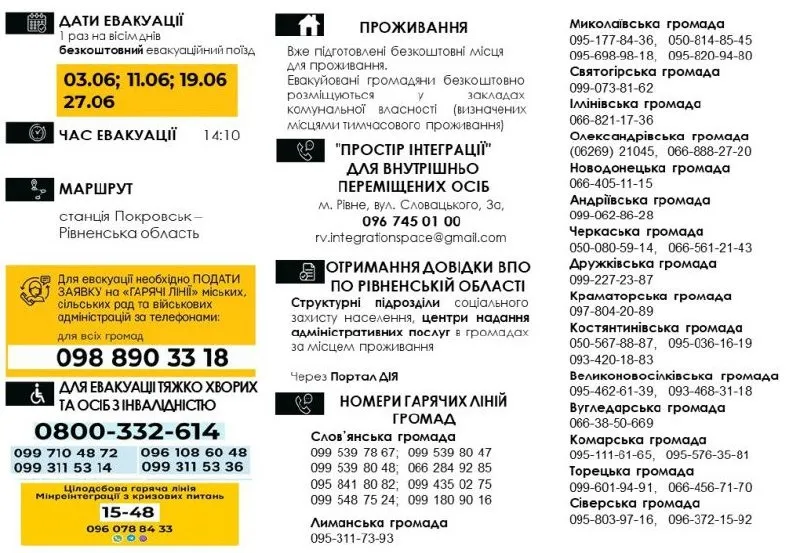 евакуація Донеччина