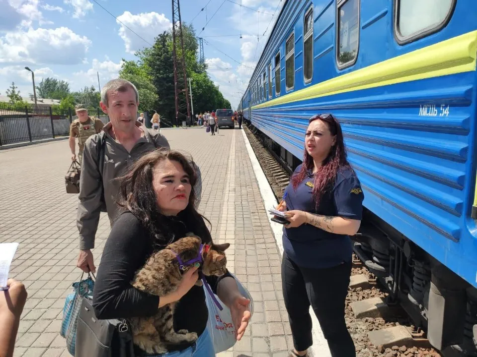 евакуація Донеччина