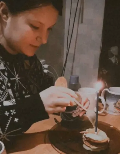 Святкування дня народження Жанни в Бахмуті