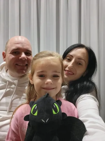 Дружина та донька Павла Козирєва