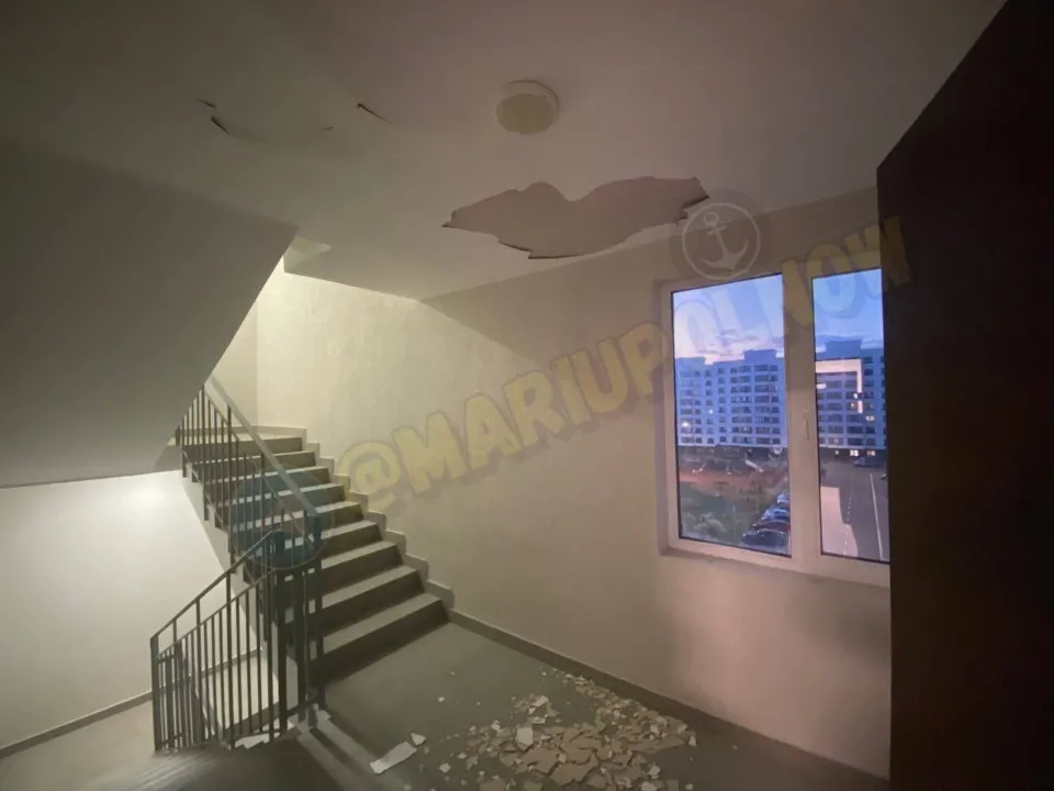 Мікрорайон Нєвський в окупованому Маріуполі