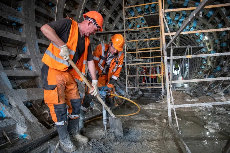 ремонт тунеля в Києві