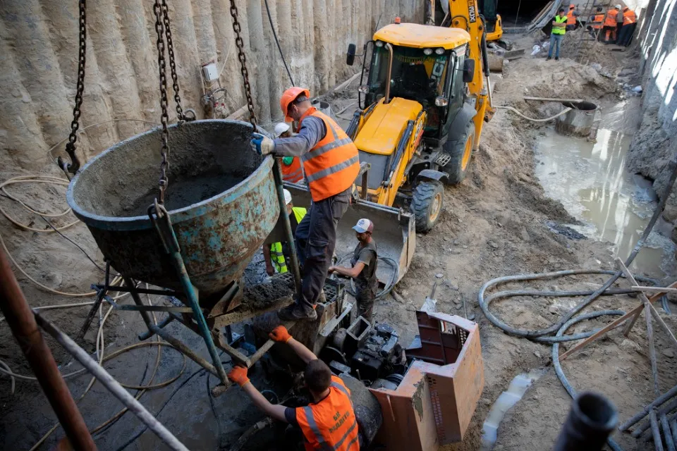 ремонт тунеля в Києві