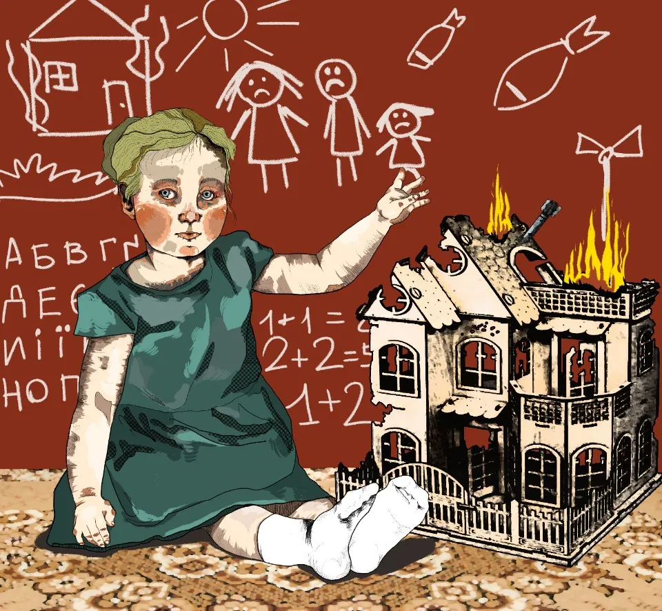 “Малювання для мене – це терапія”, – Єлизавета Махрова про картини, присвячені Лисичанську