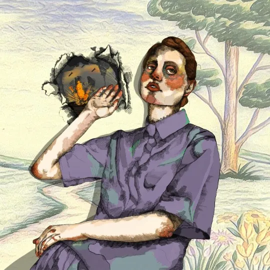 “Малювання для мене – це терапія”, – Єлизавета Махрова про картини, присвячені Лисичанську