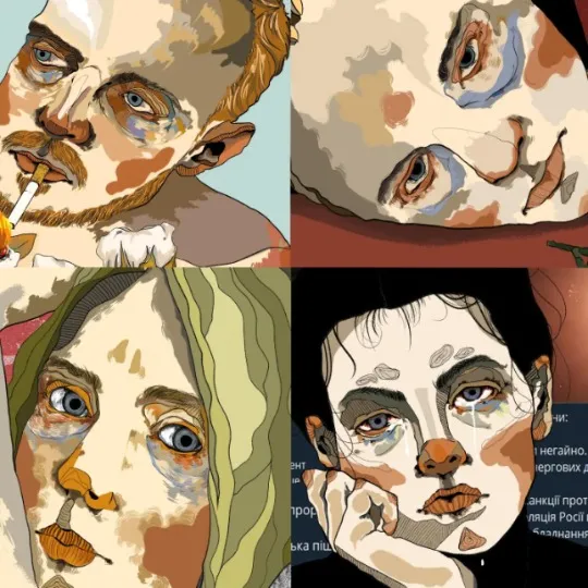 “Малювання для мене – це терапія”, – Єлизавета Махрова про картини, присвячені Лисичанську