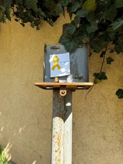 Жовта стрічка в Донецьку