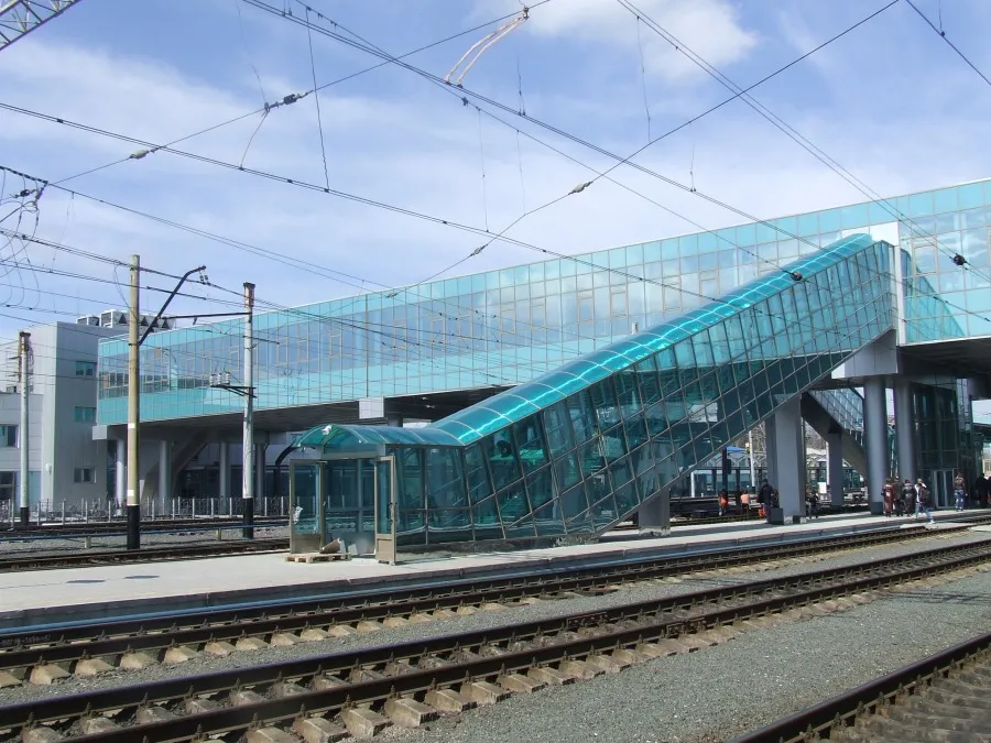 вокзал у Донецьку до війни