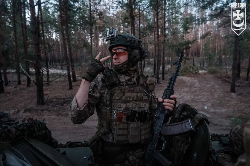 Бійці бригади Буревій
