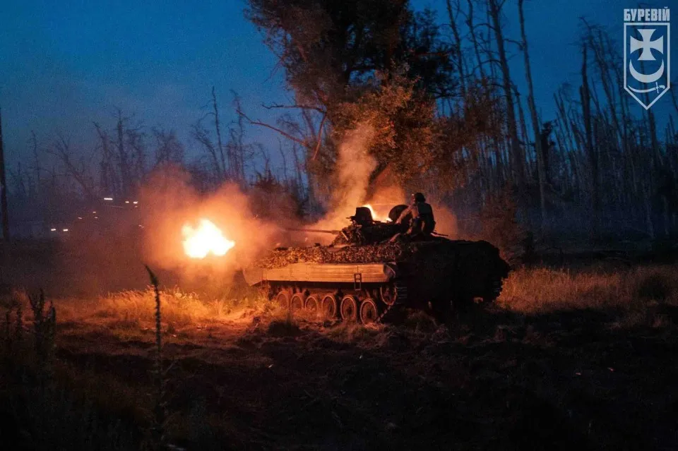 Бійці бригади Буревій