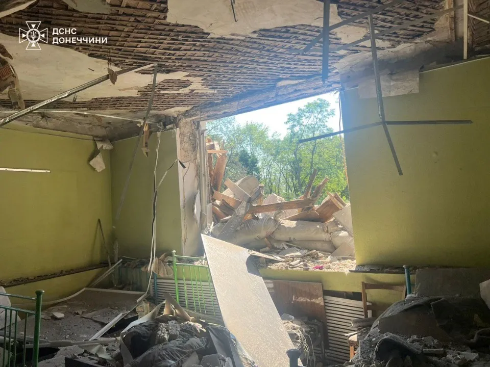 приміщення пожежно-рятувального підрозділу в Торецьку на Донеччинні