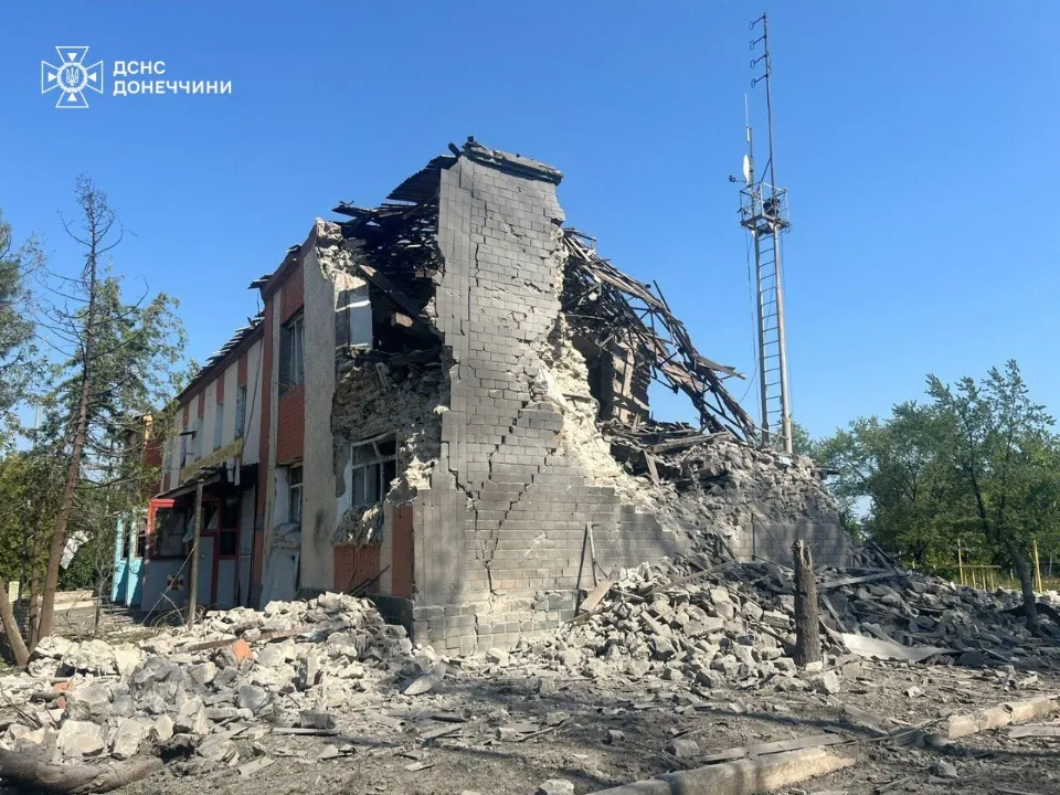 приміщення пожежно-рятувального підрозділу в Торецьку на Донеччинні