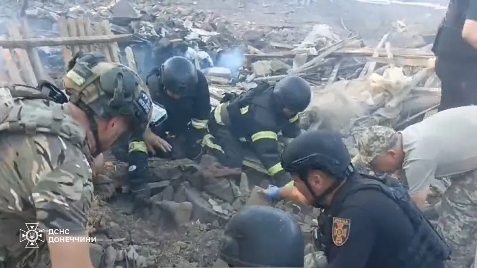 пошуково-рятувальна операція донеччина дснс