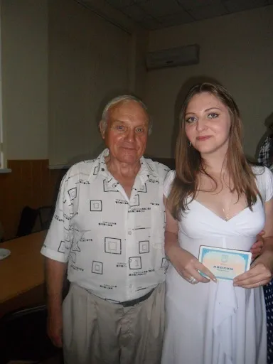 Світлана Васильченко на врученні дипломів бакалавра, Донецьк, 2013