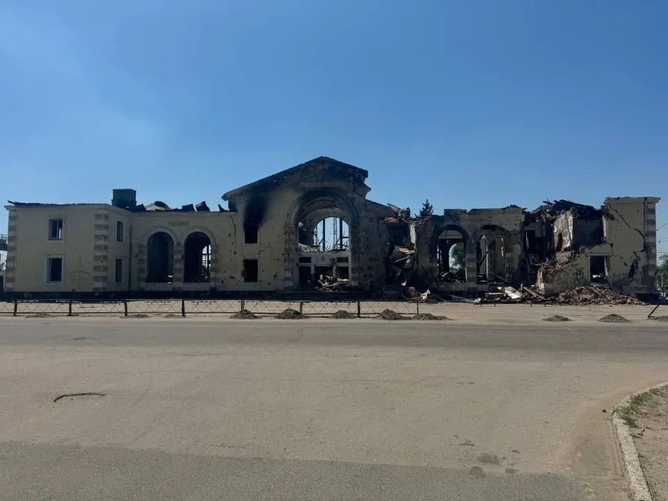 залізничний вокзал у Костянтинівці