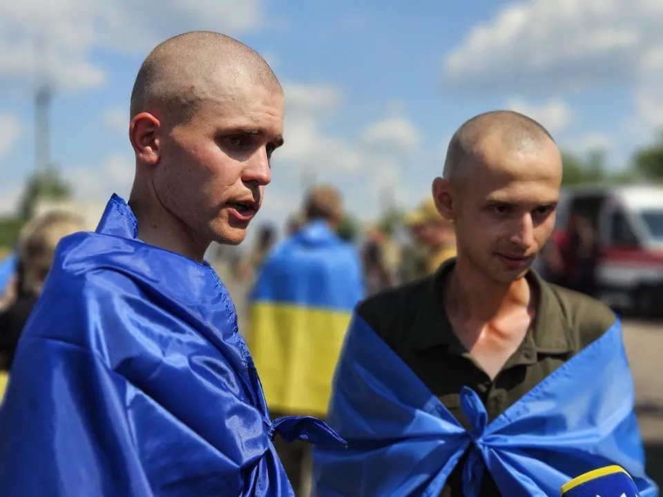 З  російського полону повернули 95 українських військових