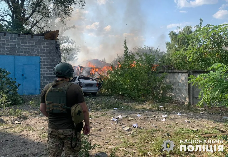 обстріл Донеччини