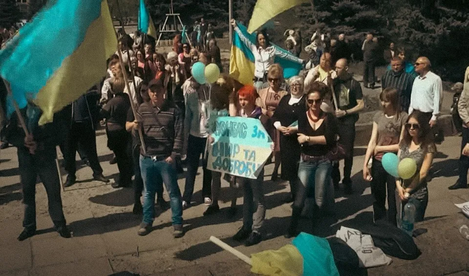 Мітинг За єдність України, Рубіжне, 2014 рік