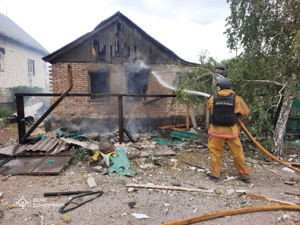 обстріл Донеччини