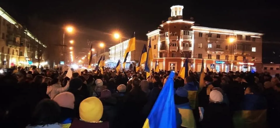 Протести в Маріуполі Маріуполь — це Україна