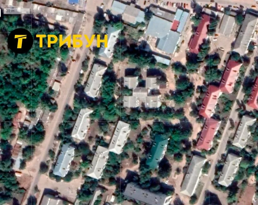 знімок із супутника