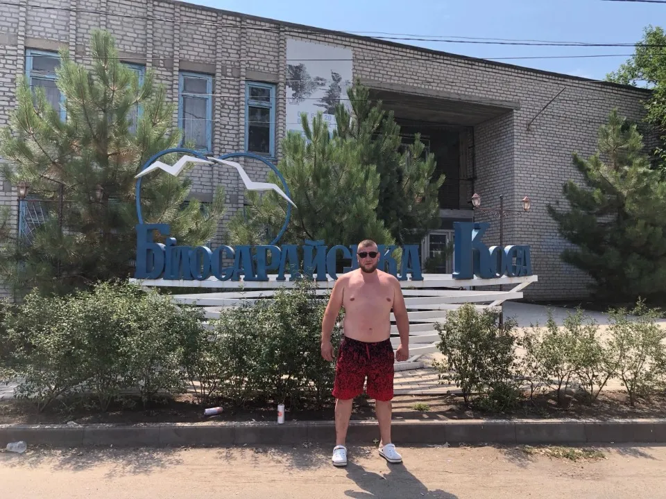 Росіянин Максим приїхав відпочивати на курорт в Україну