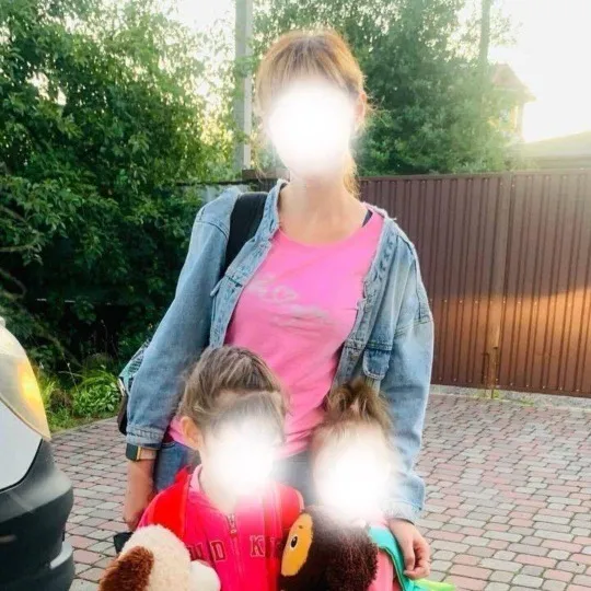 діти з матір'ю повернулися з окупації