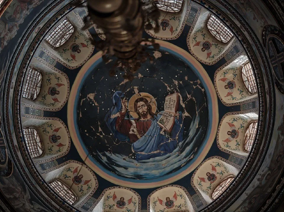 старовинний храм на Донеччині, знищений окупантами