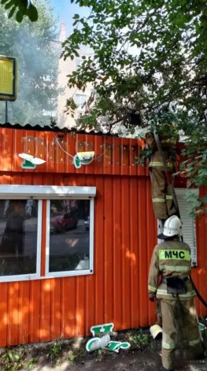 пожежа в окупованому Луганську