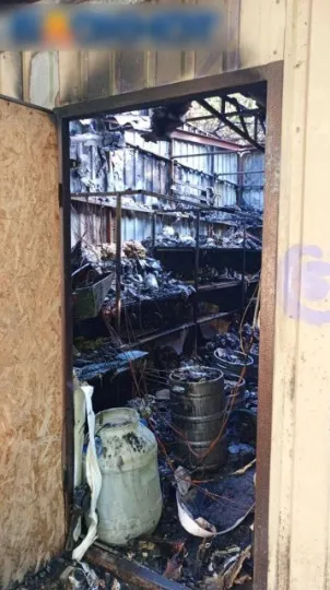 пожежа в окупованому Луганську