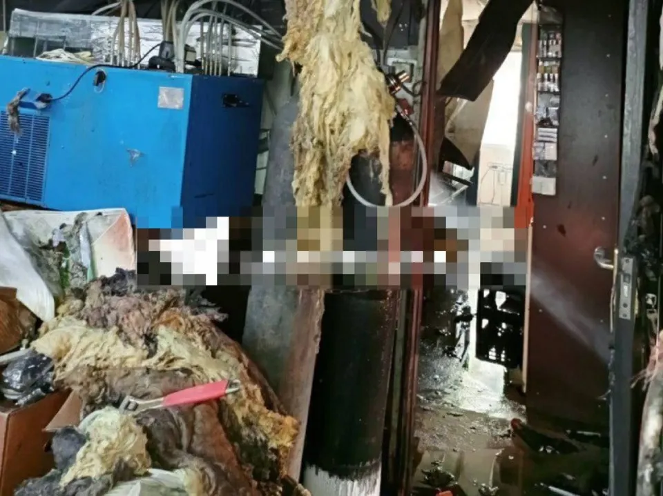 пожежа в окупованому Луганську