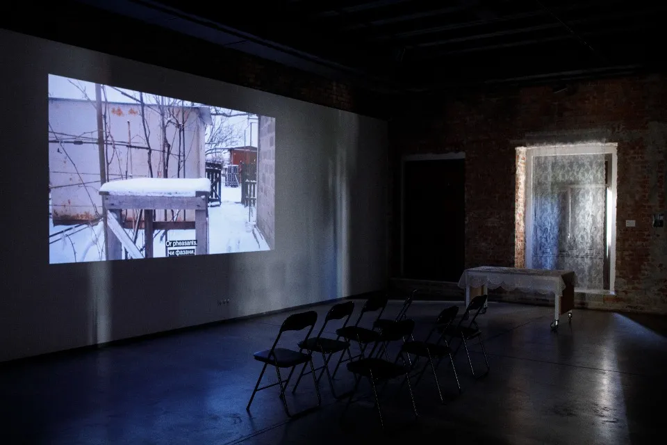 Частина експозиції виставки Ніхто. Ніде. Ніколи. Далебі! в Центрі сучасної культури в Дніпрі  Фото: