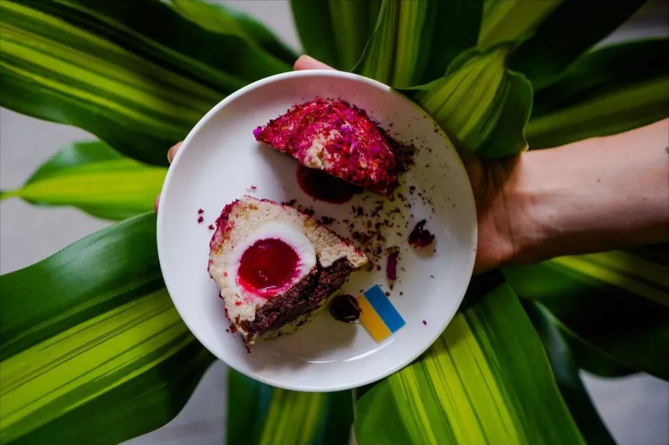 Тістечко Трояндове місто. Фото: Анастасія Балабанова