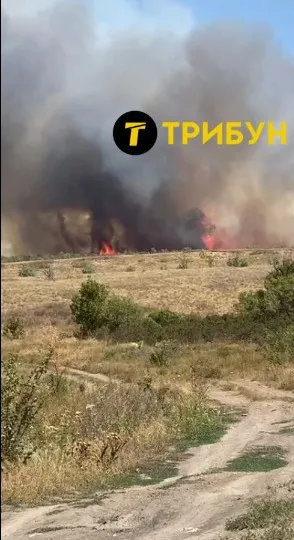 пожежа в селі Урало-Кавказ Довжанського району на Луганщині