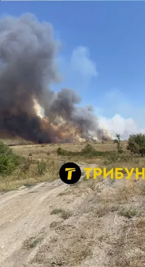 пожежа в селі Урало-Кавказ Довжанського району на Луганщині