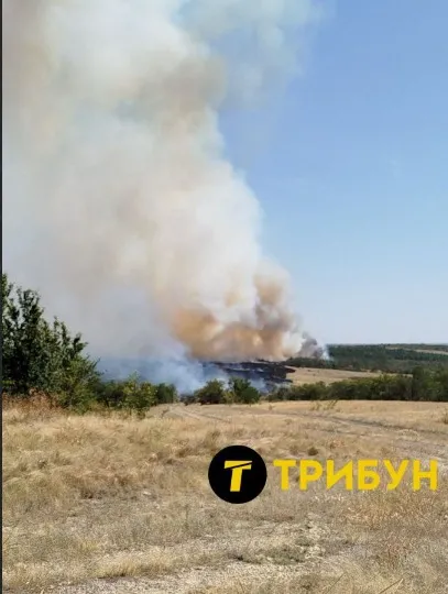 пожежа в селі Урало-Кавказ Довжанського району на Луганщині