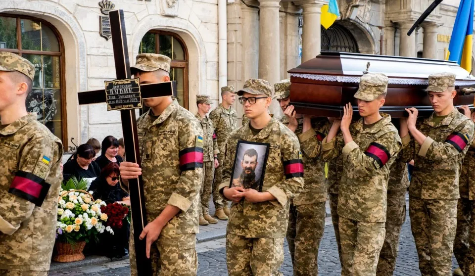 У Львові поховали оборонця Маріуполя Ігоря Дубика
