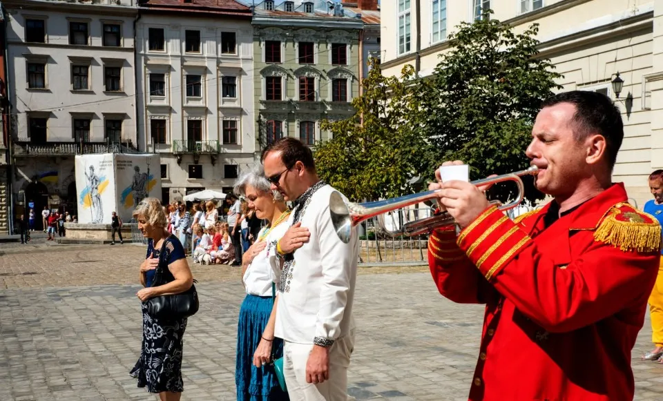 У Львові поховали оборонця Маріуполя Ігоря Дубика