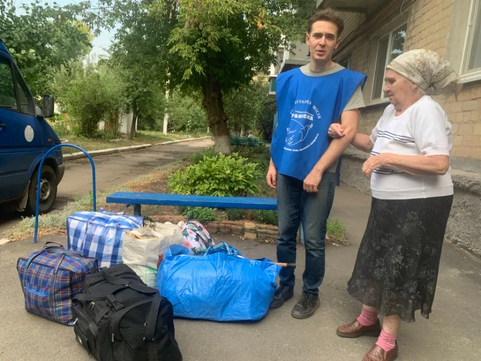 евакуація з Донеччини