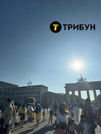 акція до Дня Незалежності в Берліні